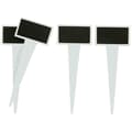 Miniatyrbild 1 av 2: Skyltställ i svart skiffer att sticka ner 4,5x2,5x11 cm 6 stycken