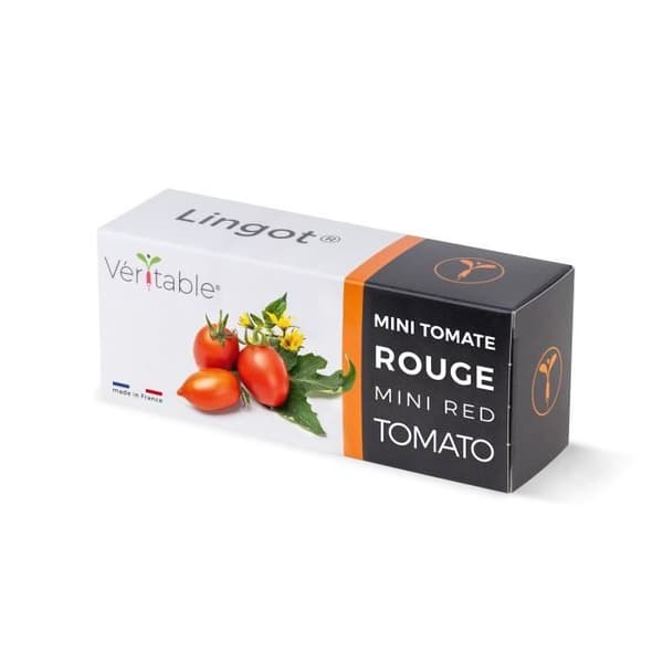 Lingot® mini röd tomat - RIKTIG - Klar att använda refill - Rektangulär - Brun
