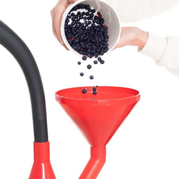 Marjukka bærerenser for støvsugere - 65 cm høy - Trakt Ø 18 cm - Med to munnstykker