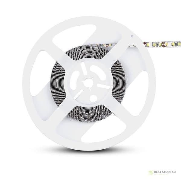 LED-remsa V-TAC SMD3528 600LED IP20 8W/m VT-3528 120-IP20 4000K 800lm