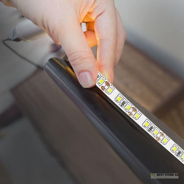 LED-remsa V-TAC SMD3528 600LED IP20 8W/m VT-3528 120-IP20 4000K 800lm
