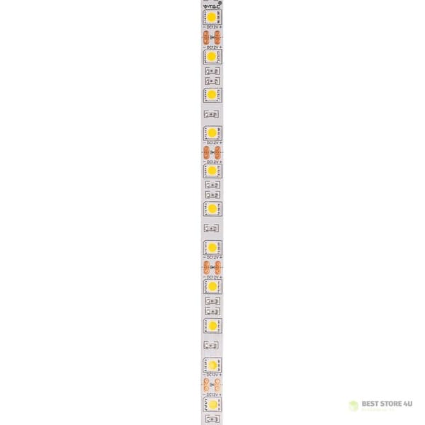 LED-remsa V-TAC SMD5050 300LED IP20 11W/m VT-5050 60-IP20-11 Färg Grön