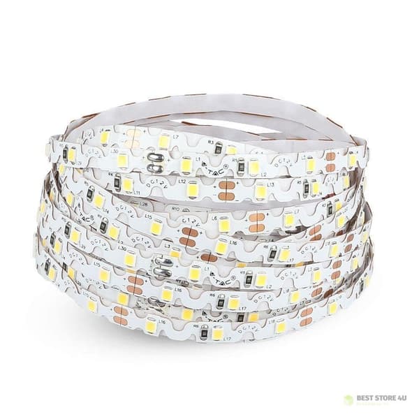 V-TAC S-muotoinen siksak-LED-nauha kaareville valoille SMD2835 300LED 12V IP20 VT-2835-5 3000K 420lm