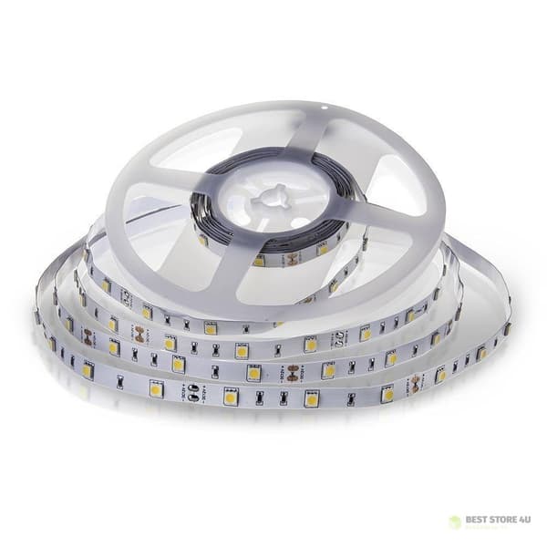 LED-nauha V-TAC SMD5050 150LED IP20 4.8W/m VT-5050 30-IP20 3000K 500lm