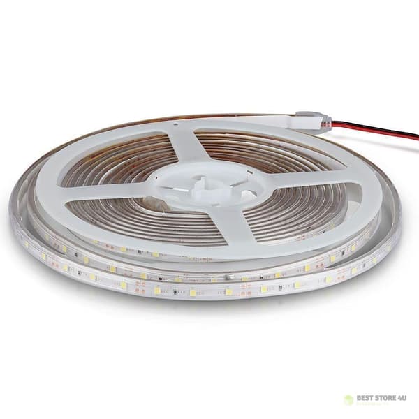 LED-nauha V-TAC SMD3528 300LED IP65 SLEEVE 4.2W/m VT-3528 60-N 6500K 420lm