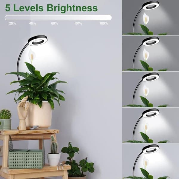 Lollanda Clip-on Full Spectrum Grow Light LED, Grow Light / Grow Light – Ajastin, Säädettävä, 1 kpl