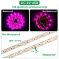 Miniatyrbild 5 av 9: Lollanda Fullspektrum USB LED Växtlampa / växtbelysning – Klippbar, Växthus - lämplig för små växter