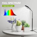 Miniatyrbild 2 av 6: OBOSOE 50W Växtlampa - 6000K Fullspektrum LED Växtljus med Timer 4/8/12h & Höjdjustering - Perfekt för Inomhusväxter