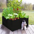 Miniatyrbild 9 av 9: Lollanda Trädgårdsodlingspåse i tyg – upphöjd odlingsbädd med flera fack, för örter, blommor och grönsaker