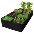 Miniatyrbild 1 av 9: Lollanda Trädgårdsodlingspåse i tyg – upphöjd odlingsbädd med flera fack, för örter, blommor och grönsaker