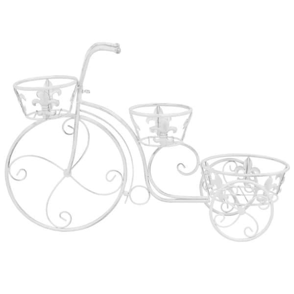 vidaXL Kukkateline polkupyörän muotoinen vintagetyylinen metalli