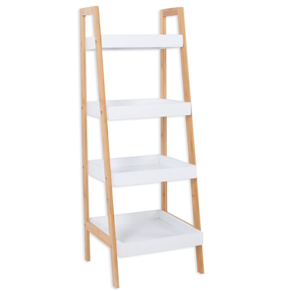 Växtställ Växtställ Trä Växtställ Vit - Blomsterhylla Växthylla utomhus och inomhus (modell 3)