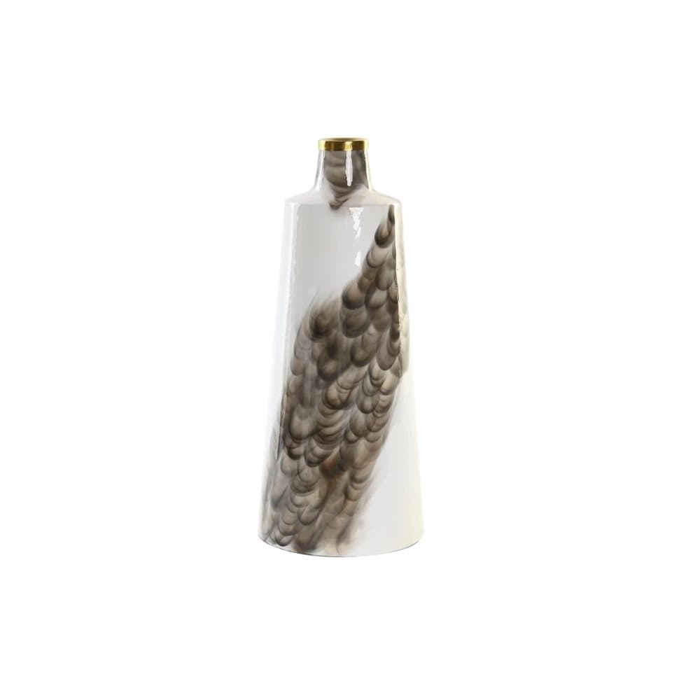 Vas DKD Home Decor Metall Dvobarvna Järn Modern (15 x 15 x 37 cm)