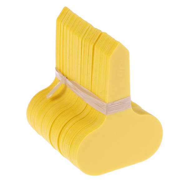 INF 100-Pack Mini T-etiketter Gul