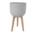 Miniatyrbilde 1 av 2: Planteholder SANDSTEIN D40xH73,5cm, grå