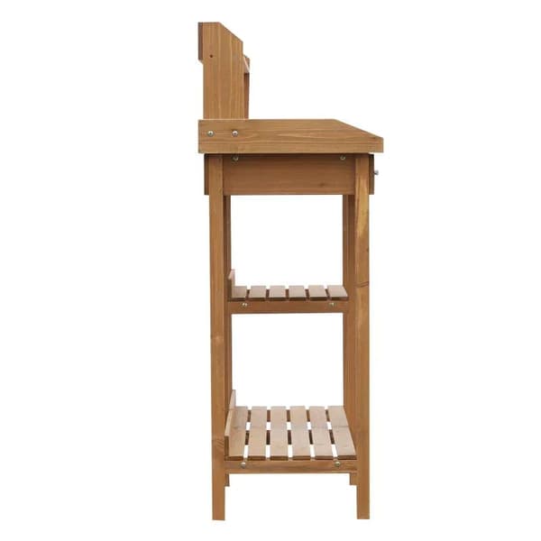 Rootz-istutuspöytä - Pöytä tarjottimella - Kuusi - Puutarha - Parveke - 117L x 45L x 121K cm