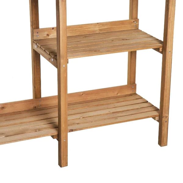 Rootz-istutuspöytä - Pöytä tarjottimella - Kuusi - Puutarha - Parveke - 117L x 45L x 121K cm