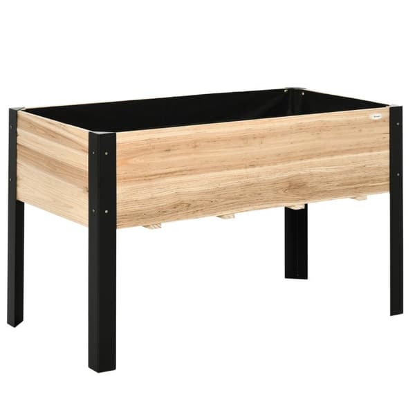 Rootz Upphöjd säng - Upphöjd trädgårdssäng - Planteringslåda - Trädgårdssäng - 120cm x 60cm x 74cm