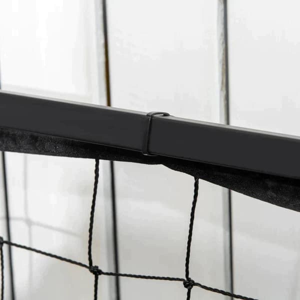 Rootz Upphöjd säng - Upphöjd säng i industriell design - Med 1 hylla - Fleecefoder - Väderbeständig - 80 cm x 30 cm x 125 cm