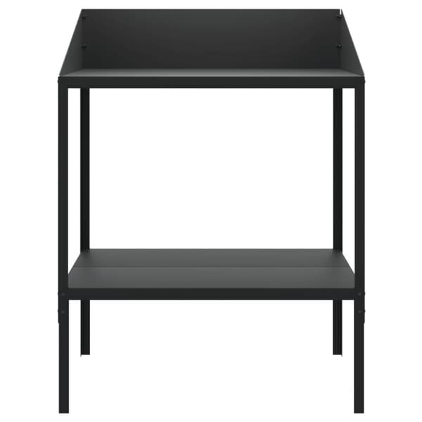 vidaXL plantestativ 75,5x54,5x100 cm galvaniseret stål antracitgrå