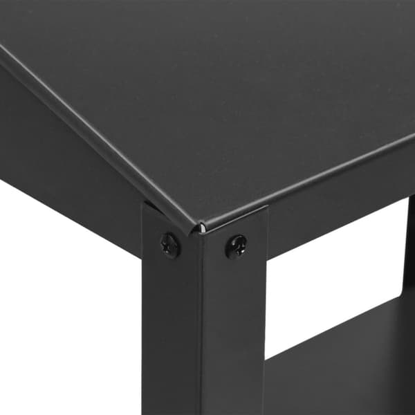 vidaXL plantestativ 75,5x54,5x100 cm galvaniseret stål antracitgrå