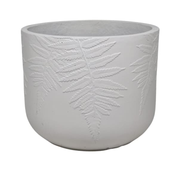 Planteholder FERN D44xH36cm, hvit