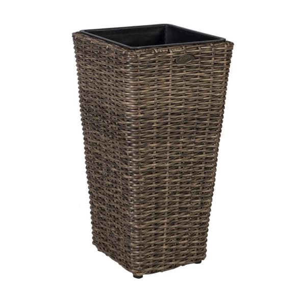 Planteholder WIKER 28x28xH60cm, mørkebrun
