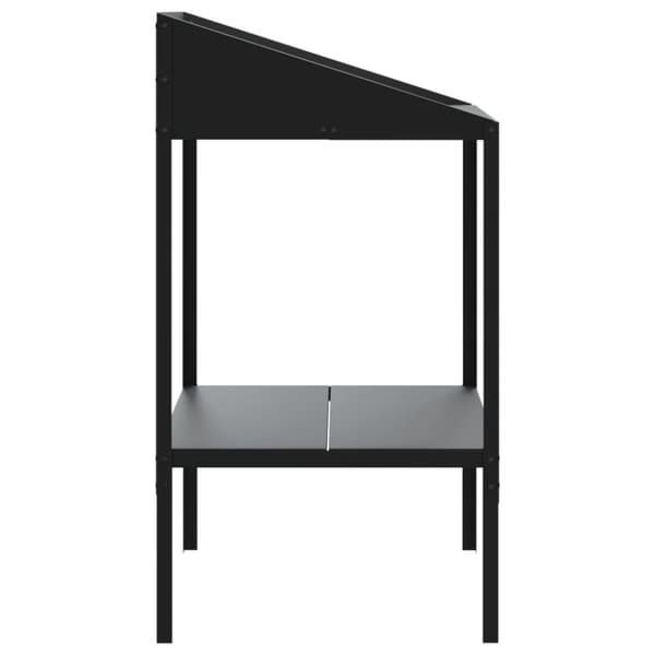 plantestativ 56,5x54,5x100 cm galvaniseret stål antracitgrå