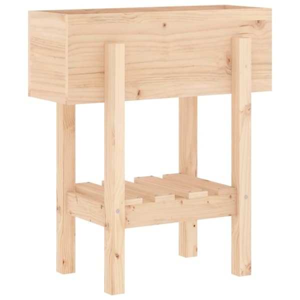 plantekasse 62x30x69 cm massivt fyrretræ