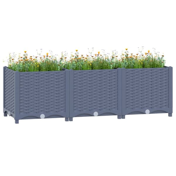 højbed 120x40x38 cm polypropylen