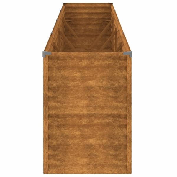 højbed 385x50x69 cm cortenstål
