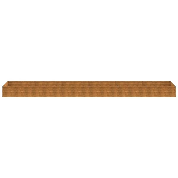 højbed 579x100x36 cm cortenstål