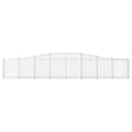 Miniatyrbillede 4 af 6: buede gabionkurve 20 stk. 400x30x60/80 cm galvaniseret jern