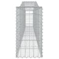 Miniatyrbillede 5 af 6: buede gabionkurve 20 stk. 400x30x60/80 cm galvaniseret jern