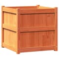 Pikkukuva 2 / 10: Ulkokukkalaatikko vahanruskea 60x60x60 cm täysi mänty