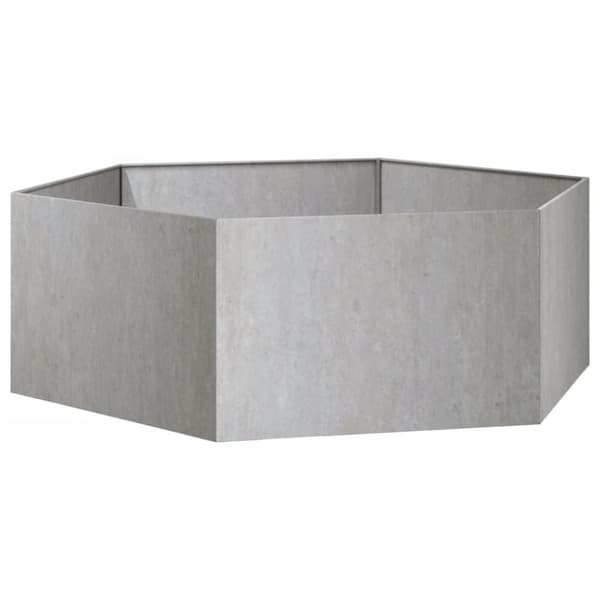 Kukkalaatikko ruoste 138x120x45 cm Corten teräs