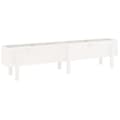 Miniatyrbillede 2 af 9: højbed 160x30x38 cm massivt fyrretræ hvid
