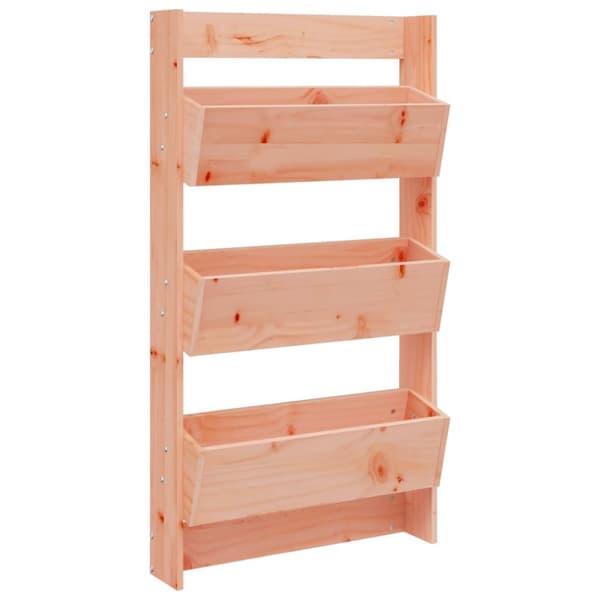 plantevæg 60x18,5x110 cm 3 niveauer massivt douglasgran