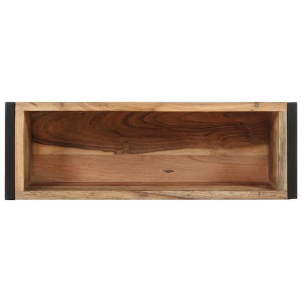 plantekasse 60x20x68 cm massivt genbrugstræ
