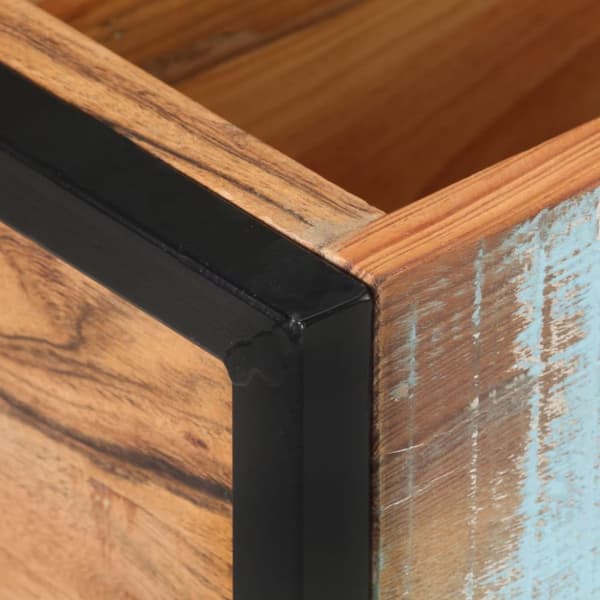 plantekasse 60x20x68 cm massivt genbrugstræ