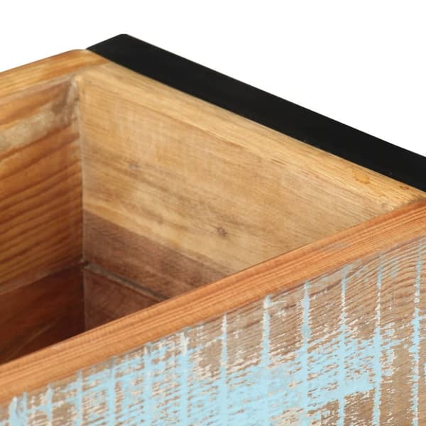 plantekasse 60x20x68 cm massivt genbrugstræ