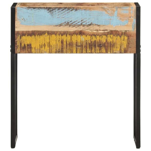 plantekasse 60x20x68 cm massivt genbrugstræ