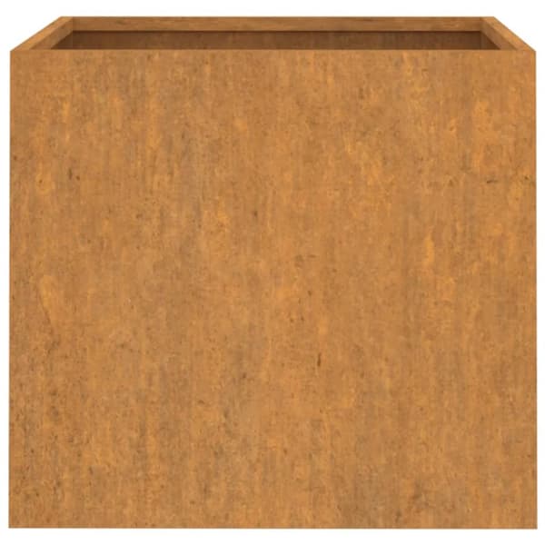 plantekasser 2 stk. 42x40x39 cm cortenstål