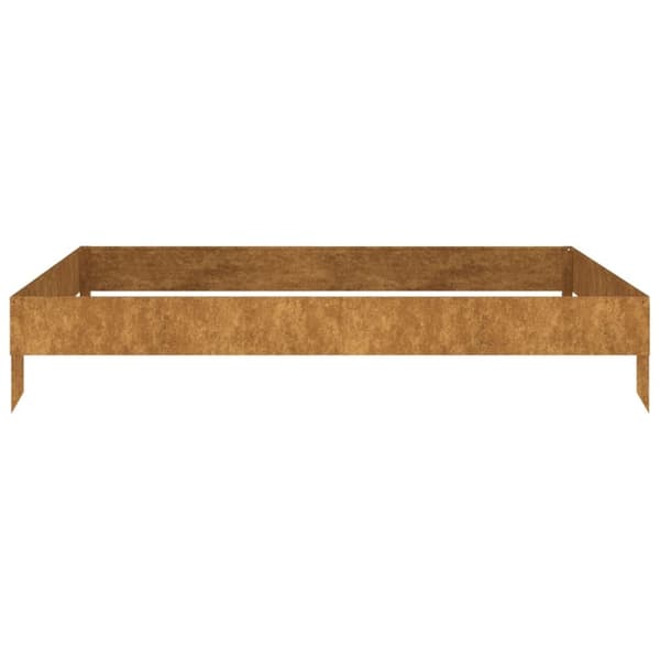 højbed 100x100x18,5 cm cortenstål