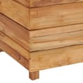 Pikkukuva 8 / 10: Korotettu kukkalaatikko 150x40x38 cm kierrätetty tiikki/teräs