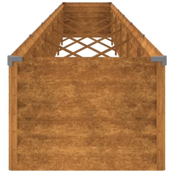 højbed 580x50x36 cm cortenstål