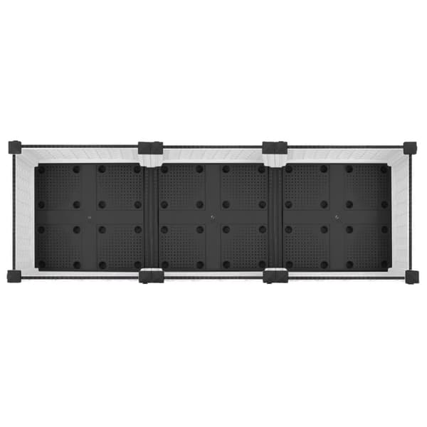 højbed 120x40x23 cm polypropylen