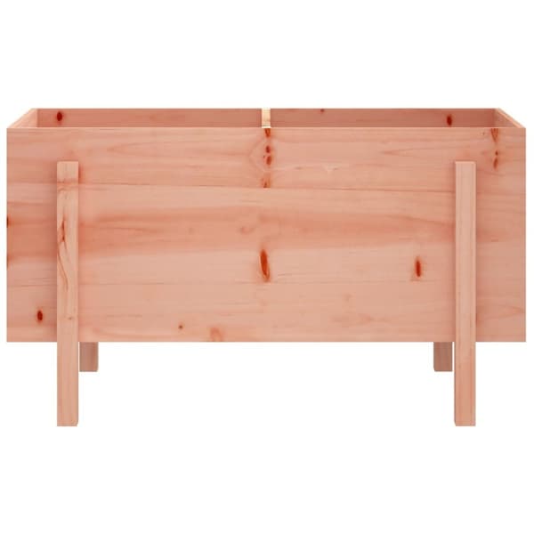 Korotettu kukkalaatikko 101x50x57 cm täysi douglaskuusi