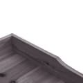 Pikkukuva 6 / 9: vidaXL Kukkapöytä hyllyllä harmaa 78x38x82,5 cm täysi kuusi