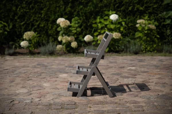Træblomsterreol /70x39x48 cm/ Grå finish